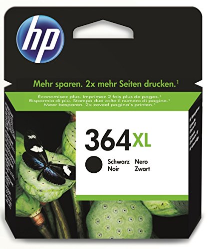 HP 364 XL Schwarz Druckerpatrone CN684EE (HP364XL)