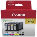 Canon PGI-1500 Multipack Schwarz / Cyan / Magenta / Gelb (9218B006)