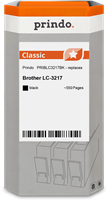 Prindo Classic Schwarz Druckerpatrone PRIBLC3217BK Brother LC3217BK