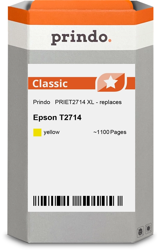 Prindo Classic XL Gelb Druckerpatrone PRIET2714