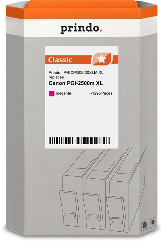 Prindo Classic XL Magenta PGI-2500m XL PRICPGI2500XLM 9266B001