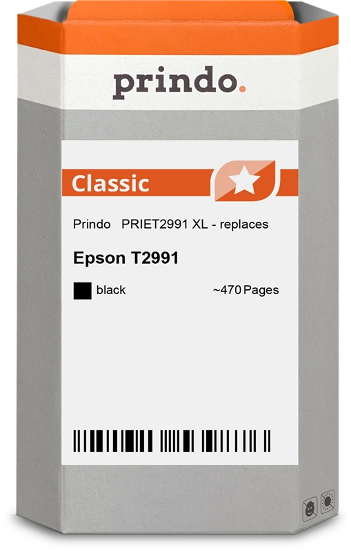 Prindo Classic XL T29 Schwarz Druckerpatrone PRIET2991