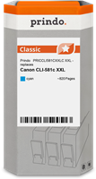 Prindo Classic XXL Cyan Druckerpatrone CLI-581 PRICCLI581CXXLC 2103C001