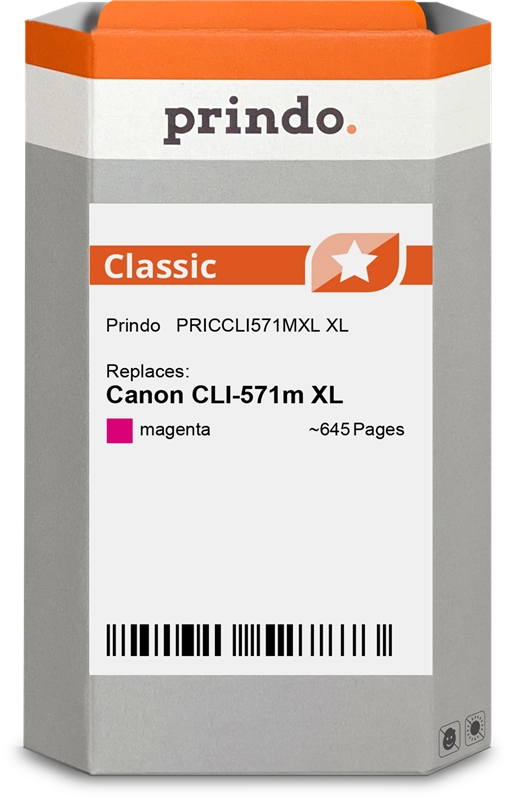 Prindo Classic XL Magenta Druckerpatrone PRICCLI571MXL