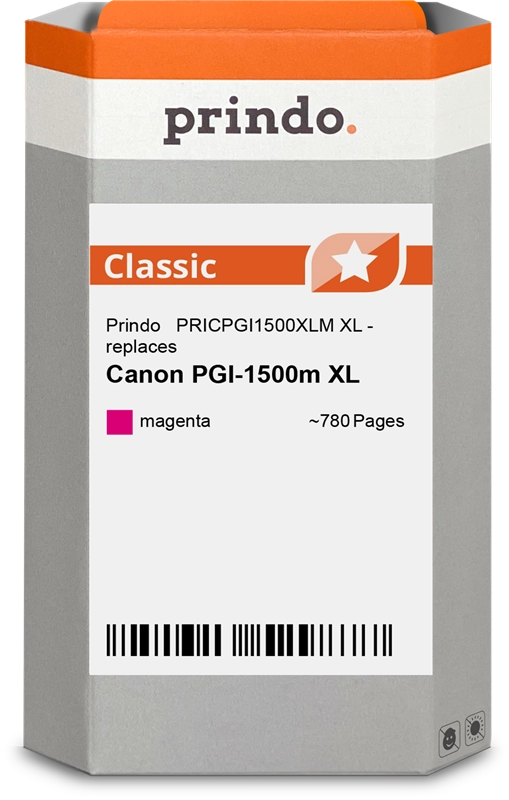 Prindo Classic XL Magenta PGI-1500m PRICPGI1500XLM 9194B001