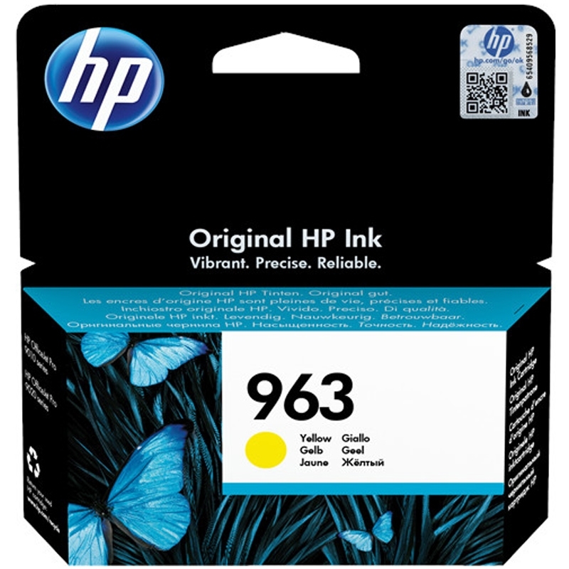 HP 963 Gelb Druckerpatrone 3JA25AE (HP963)