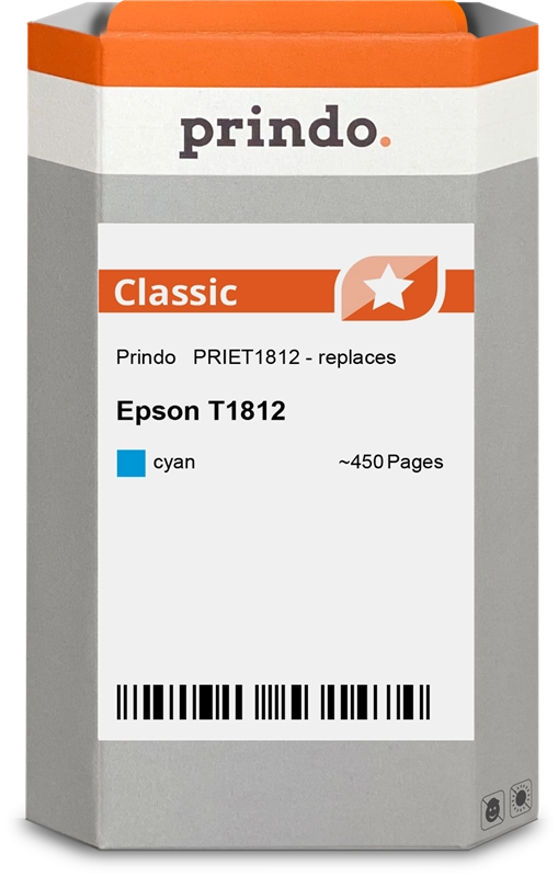 Prindo classic XL 1812 cyan PRIET1812 XL