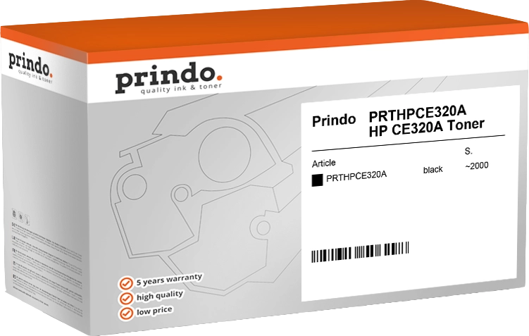 Prindo HP CE320A schwarz PRTHPCE320A