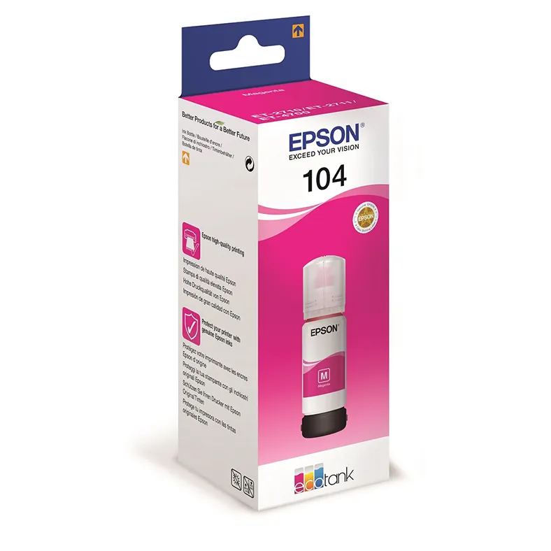 Epson 104 Magenta Druckerpatrone C13T00P340 (T104)