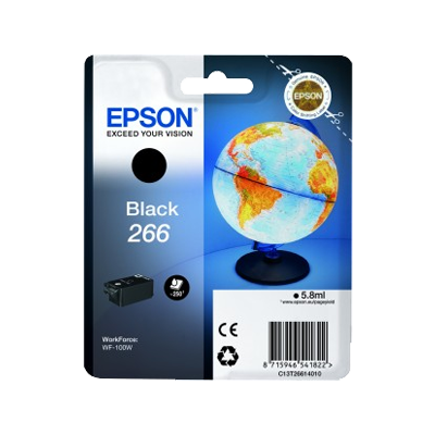 Epson 266 Schwarz Druckerpatrone C13T26614010