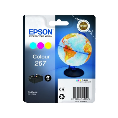 Epson 267 mehrere Farben Druckerpatrone C13T26704010
