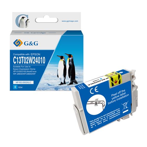 G&G 502XL Cyan 10,2 ml (T502XLC)