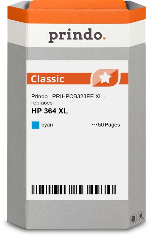 Prindo classic HP364XL Cyan PRIHPCB323EE