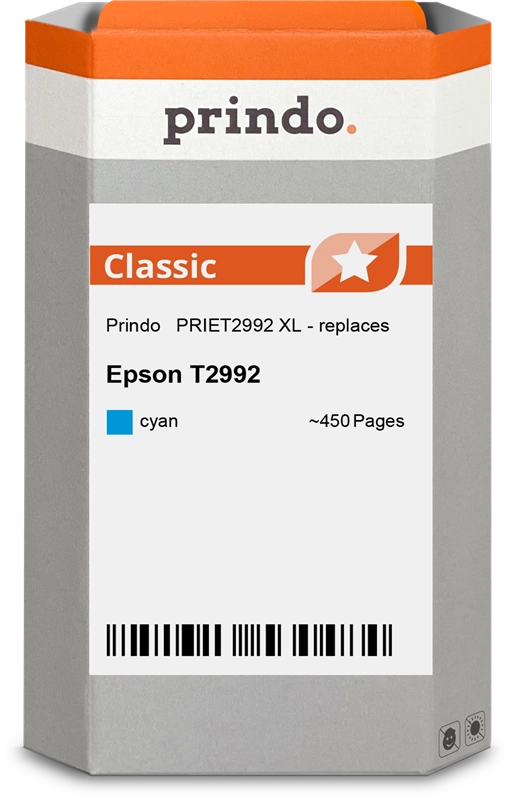 Prindo Classic T2992 XL Cyan PRIET2992