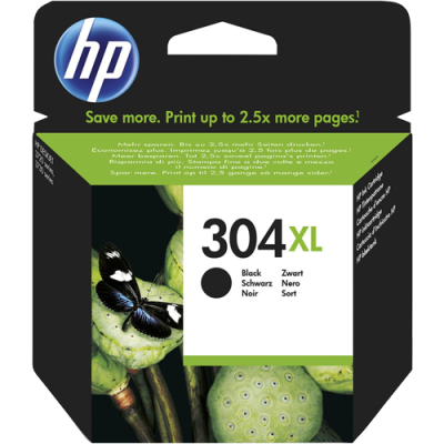 HP 304XL Schwarz Druckerpatrone N9K08AE (HP304XL)