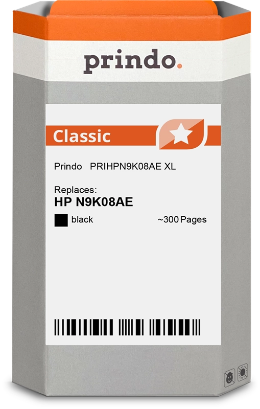 Prindo Classic 304 XL Schwarz Druckerpatrone PRIHPN9K08AE