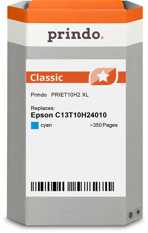 Prindo 604 XL Cyan Druckerpatrone C13T10H24010