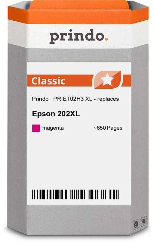 Prindo Classic 202 XL Magenta Druckerpatrone PRIET02H3