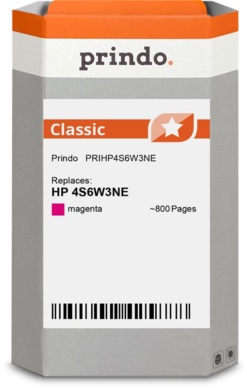 Prindo Classic 937 XL Magenta Druckerpatrone PRIHP4S6W7NE