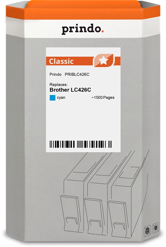 Prindo Classic Cyan Druckerpatrone PRIBLC426C